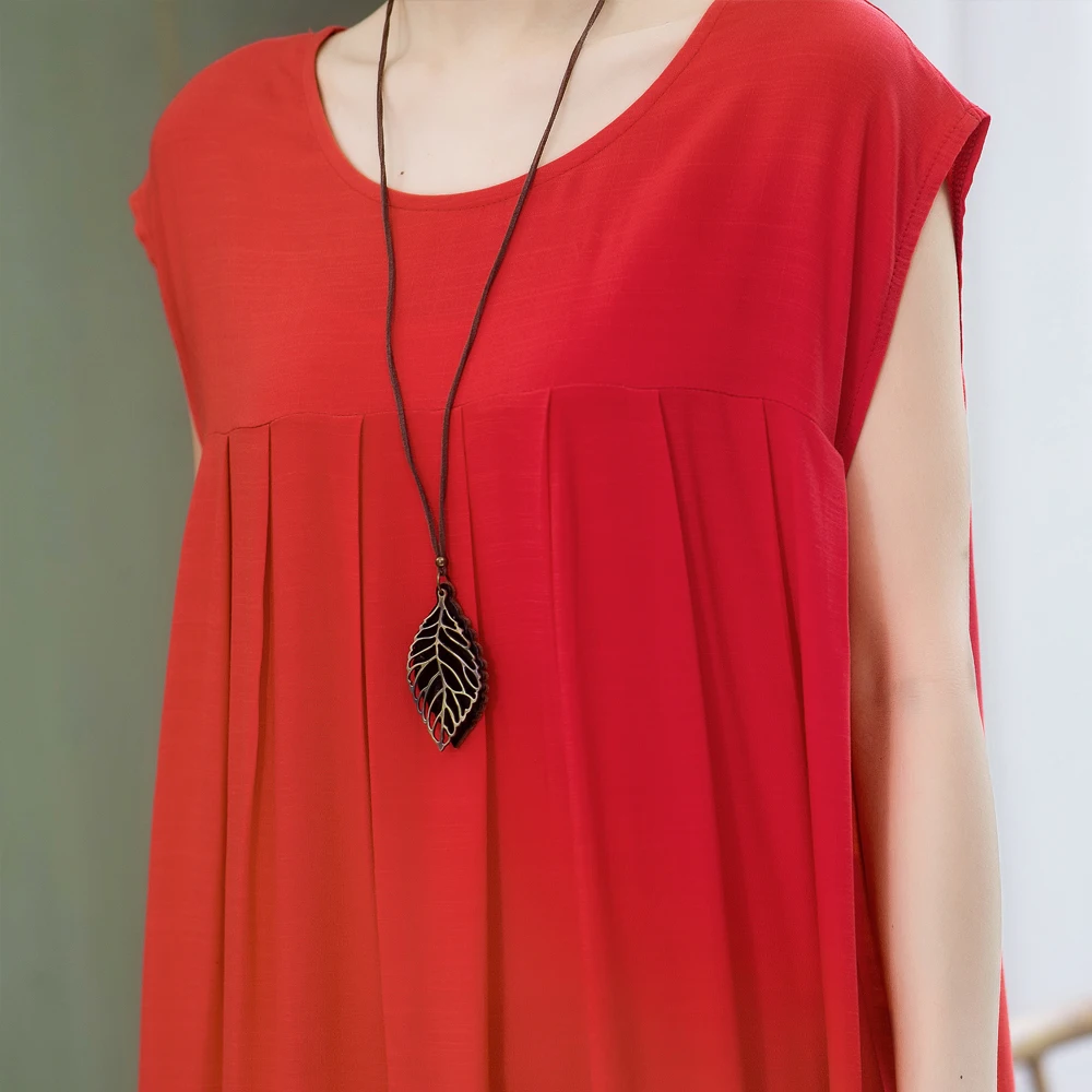 New Fashion 2024 Casual O-Neck Dresses Clothes Vintage Elegant Short Sleeve Plus Size Women Clothing Summer Dress - Image 5